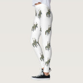  Merry Go Ronde Carrousel Paarden Vrouwen Leggings (Links)