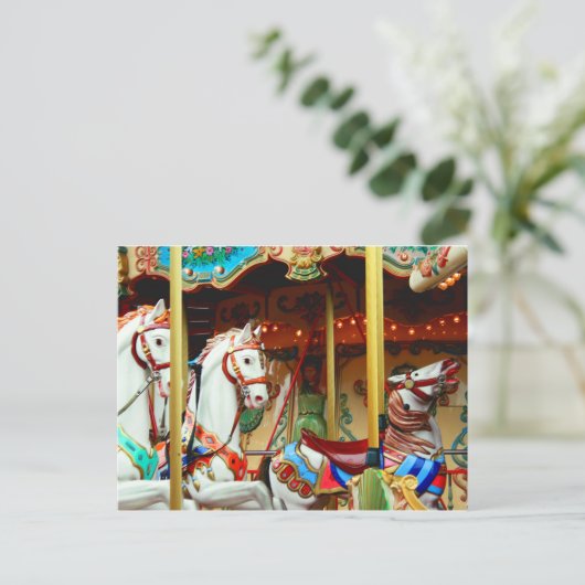 Merry Go Round Briefkaart (Staand voorkant)