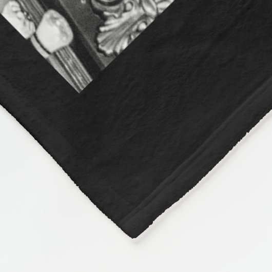 Merry Go Round Carousel Fleece Deken (Hoek)