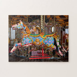 Merry Go Round Carousel Horse Brighten Pier Legpuzzel