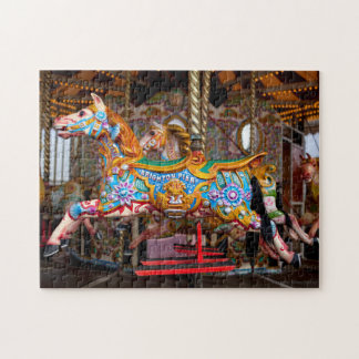 Merry Go Round Carousel Horse Brighten Pier Legpuzzel