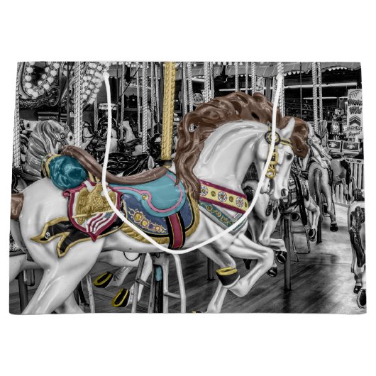 Merry Go Round Carousel Large Cadeautasje (Voorkant)