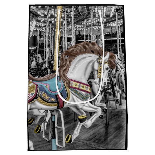 Merry Go Round Carousel Medium Cadeauzakje (Achterkant)