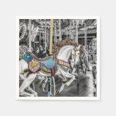 Merry Go Round Carousel Servet (Voorkant)