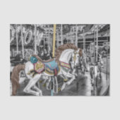 Merry Go Round Carousel Tissuepapier (Voorkant)