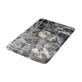 Merry Go Round Carrouselfotografie Badmat (Gekanteld)