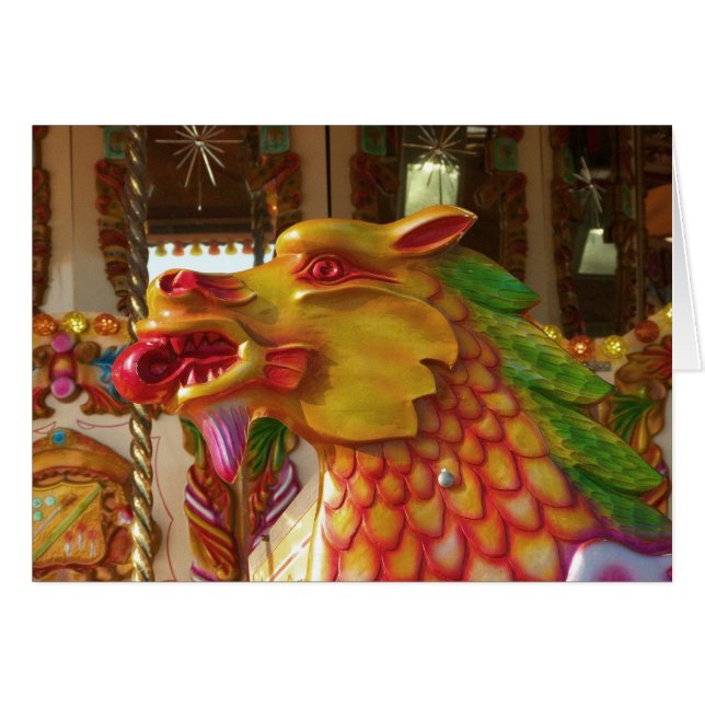 Merry-go-round Dragon (Voorkant Horizontaal)