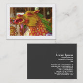 Merry-go-round Dragon (Gecombineerd) Visitekaartje (Voorkant / Achterkant)