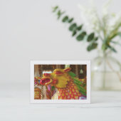 Merry-go-round Dragon (Gecombineerd) Visitekaartje (Staand voorkant)