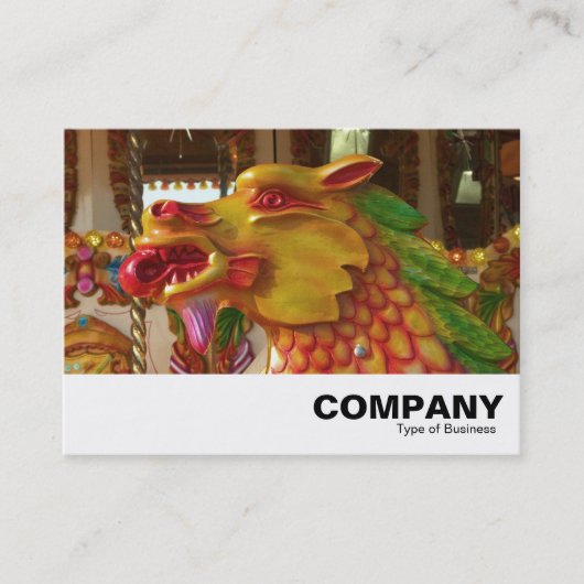 Merry-go-round Dragon Visitekaartje (Voorkant)