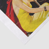 Merry Go Round Girl en Horse Tissuepapier (Detail)