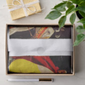 Merry Go Round Girl en Horse Tissuepapier (Geschenk)