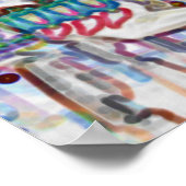 Merry-Go-Round Horse Digital Art Poster (Hoek)