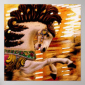 Merry Go Round Horse Poster (Voorkant)