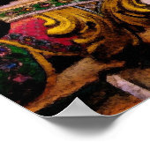 Merry-Go-Round Horse Poster (Hoek)