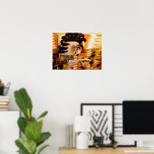 Merry-Go-Round Horse Poster (Thuiskantoor)