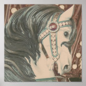 Merry-Go-Round Horse Poster (Voorkant)