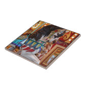 Merry-go-Round Horse Tegeltje (Zijkant)