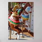 Merry-Go-Round Horses Poster (Voorkant)
