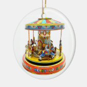 Merry-Go-Round Keramisch Ornament (Links)