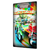 Merry Go Round-motorfietsen bij het carnaval Klembord (Links)