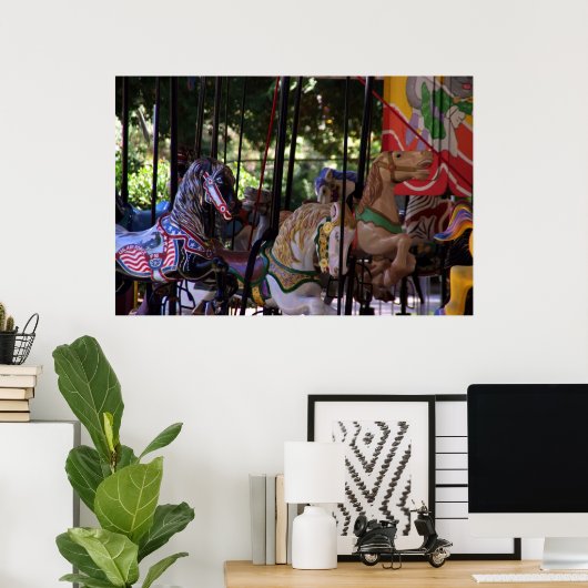 Merry Go Round Poster (Thuiskantoor)