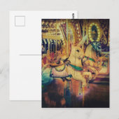 Merry Go Round Rabbit Briefkaart (Voorkant / Achterkant)