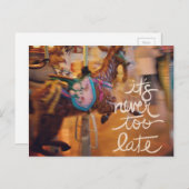 Merry Goat Het is nooit te laat Feestdagenkaart (Voorkant / Achterkant)