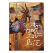 Merry Goat Het is nooit te laat, inspirerend (Voorkant)
