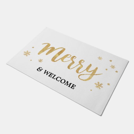 Merry (Gold) Deurmat (Schuin)