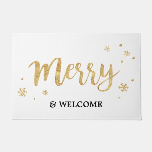 Merry (Gold) Deurmat (Voorkant)