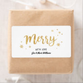 Merry (Gold) Etiket (Insitu)
