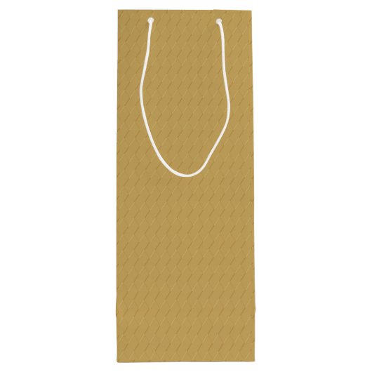 Merry! ~ Gold kerstboom ~ Familiefoto Wijn Cadeautas (Achterkant)