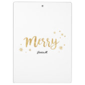 Merry (Gold) Klembord (Achterkant)