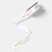 Merry (Gold) Satijnen Lint (Achterkant)
