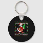 Merry Goosemas Christmas Funny Family Ugly Xmas Me Sleutelhanger (Voorkant)