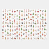 Merry Goosman Christmas Goose Inpakpapier Vel (Voorkant 3)