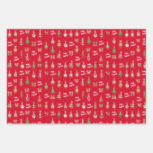 Merry Goosman Christmas Goose Inpakpapier Vel (Voorkant)