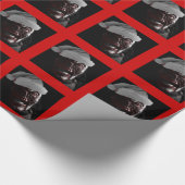 Merry Gory Halloween Zombie Kerstkerstkerstkerstke Cadeaupapier (Hoek)