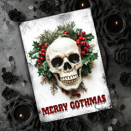 Merry Gothmas Christmas Kaart