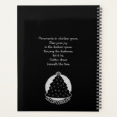 Merry Gothmas gepersonaliseerd Planner (Achterkant)
