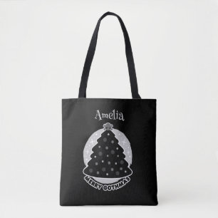 Merry Gothmas gepersonaliseerd Tote Bag