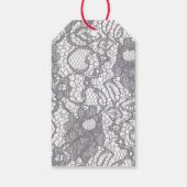 Merry Gothmas Roos Boog Met Spin Geschenklabel Cadeaulabel (Achterkant)
