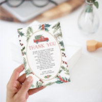 Merry Greenery Baby shower Hartelijk dank