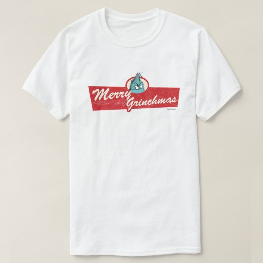 Merry Grinchmas citeert de Grinch T-shirt (Design voorkant)