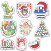 💚 Merry Grinchmas | Funny Christmas Tee | Holiday Sticker (Voorkant)