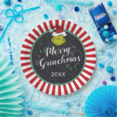 Merry Grinchmas | Grinch Holiday Party Papieren Bordje (Feest)