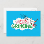 Merry Grinchmas Mister Grinch Briefkaart (Voorkant / Achterkant)