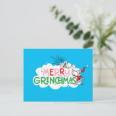Merry Grinchmas Mister Grinch Briefkaart (Staand voorkant)