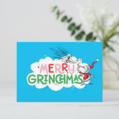Merry Grinchmas Mister Grinch Kaart (Staand voorkant)